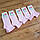Шкарпетки для дівчинки рожеві "Ажур", розмір 20-22/8-10 років, фото 4