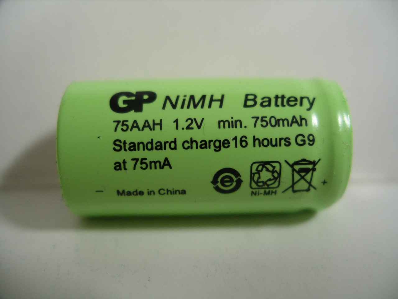Акумулятор GP 2/3AA Ni-Mh 1.2V 750 mAh