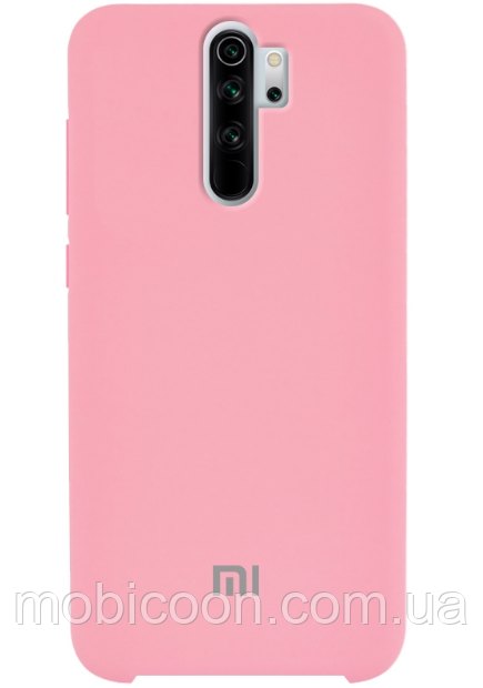 Чохол Silicone Case для Xiaomi Redmi Note 8 рожевий (ксиоми редами нот 8)