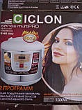 Мультиварка Sinbo/Ciclon ML-802, 12 програм, 6 л 1500 W, фото 4