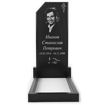 Пам'ятник на могилу із граніту (120*60*5) Р-17