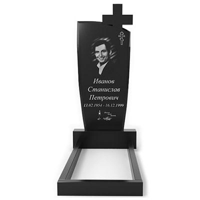 Пам'ятник на могилу із граніту (120*60*5) Р-20