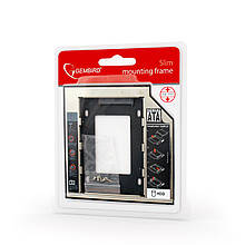 Адаптер HDD 2,5" для ноутбука відсік CD-ROM Gembird MF-95-02