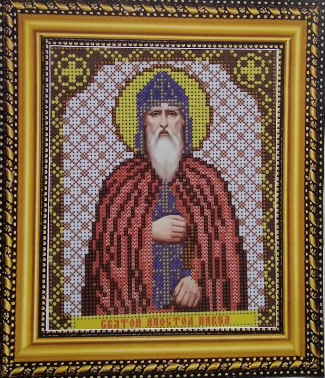 Набір для вишивання бісером ікона Святий Апостол Павло VIA 5086, фото 1