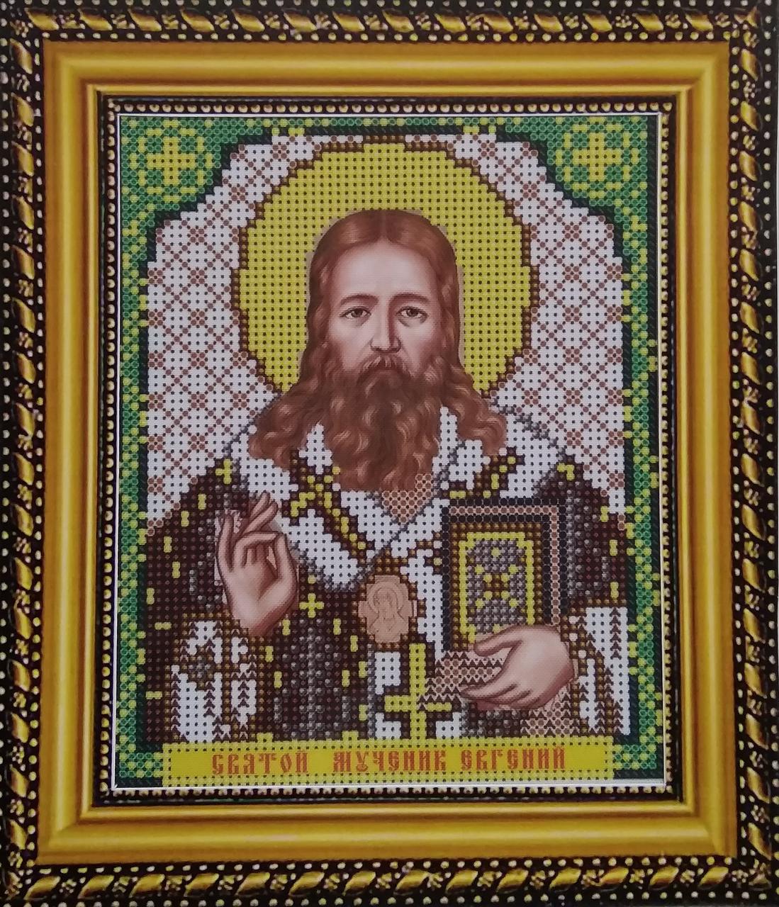 Набір для вишивання бісером ікона Святий Мученик Евгений VIA 5087