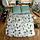 Півтораспальний постільний комплект -  Кактус  зелений компанія, фото 2