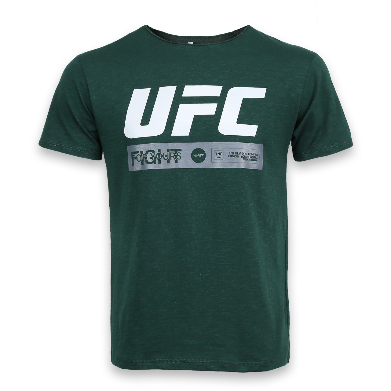 Футболка спортивна т зелений UFC "FIGHT" Ф-10 DGRN S(Р) 20-914-021, фото 1