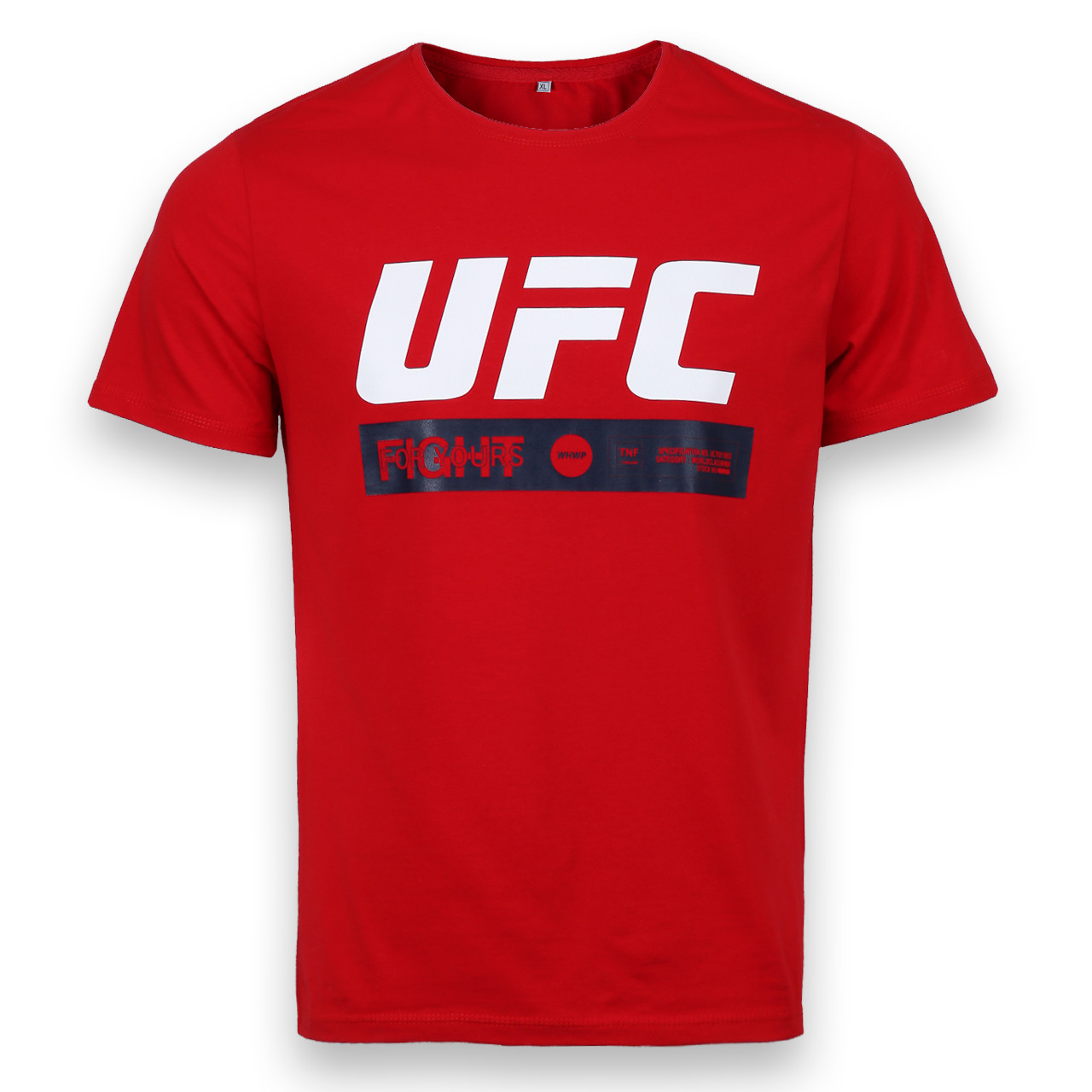 Футболка спортивна червоний UFC "FIGHT" Ф-10 RED XXL(Р) 20-914-020, фото 1
