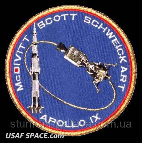 Патч нашивка APOLLO-9 (Rotcho) USA