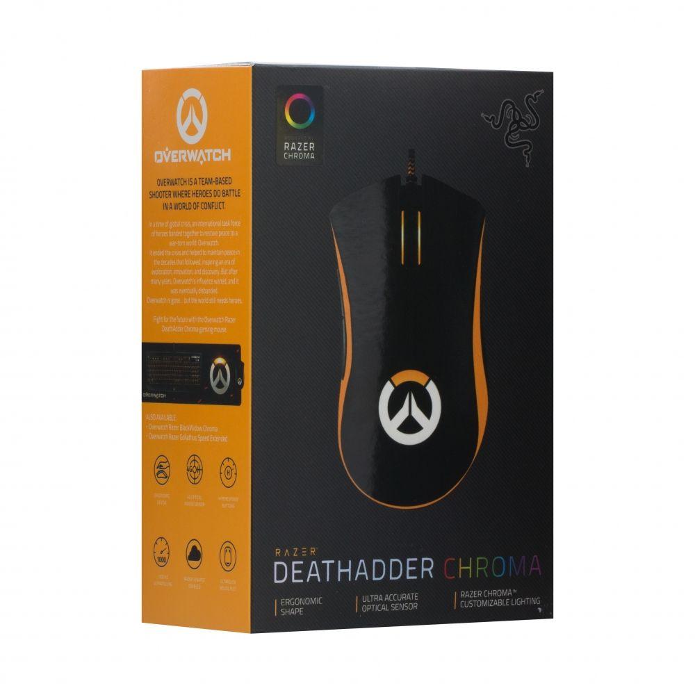 Миша USB RAZER DeathAdder Overwatch, фото 1