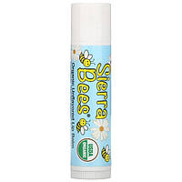 Органічний бальзам для губ Sierra Bees "Unflavored Lip Balm" класичний, без смаку (4.25 г)