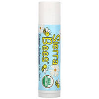 Органический бальзам для губ Sierra Bees "Unflavored Lip Balm" классический, без вкуса (4.25 г)