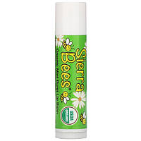 Органический бальзам для губ Sierra Bees "Mint Burst Lip Balm" мятный (4.25 г)