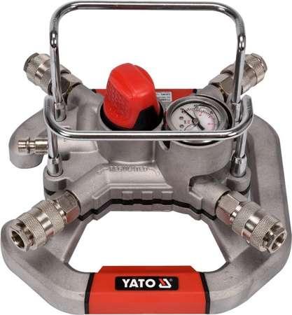 Пневморозподілювач з редуктором і манометром YATO YT-23860 (Польща), фото 1