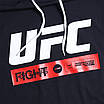 Футболка спортивна т синій UFC "FIGHT" з капюш Ф-300 DBLU M(Р) 20-914-020, фото 2