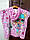 Пляжний дитячий рушник-пончо з капюшоном, фото 2