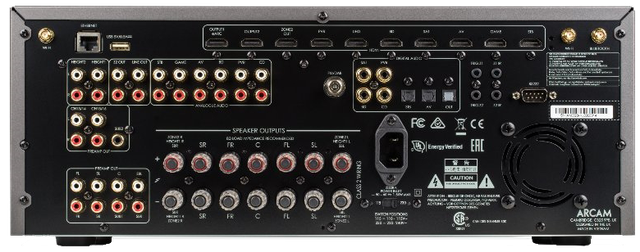 Arcam AVR20 Class AB Dolby Atmos 9.4.6 AV ресивер класу High End