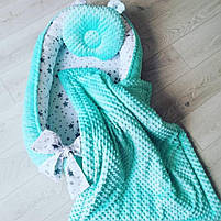 Гніздечко кокон для новонароджених, фото 10