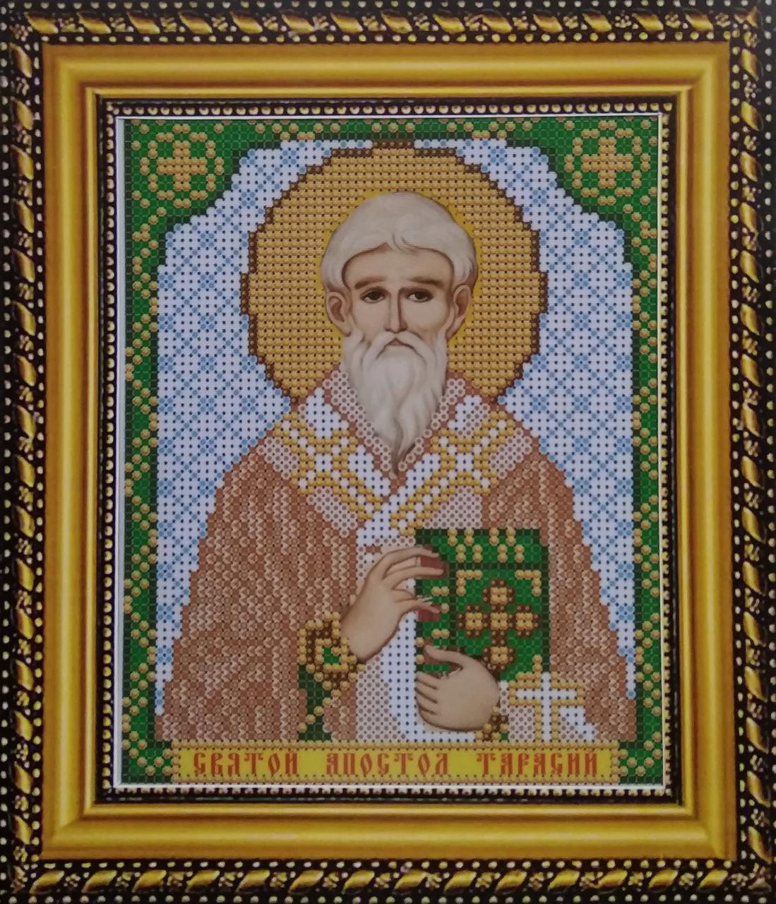 Набір для вишивання бісером ікона Святий Апостол Тарасій VIA 5107