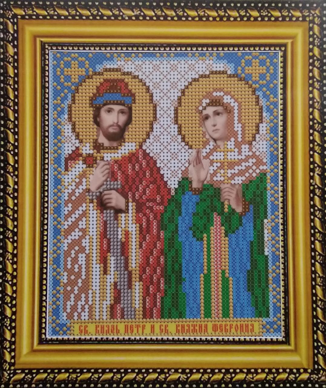 Набор для вышивки бисером ArtWork икона Святой Князь Петр и Святая Княжна Феврония VIA 5113 - фото 1 - id-p639634786