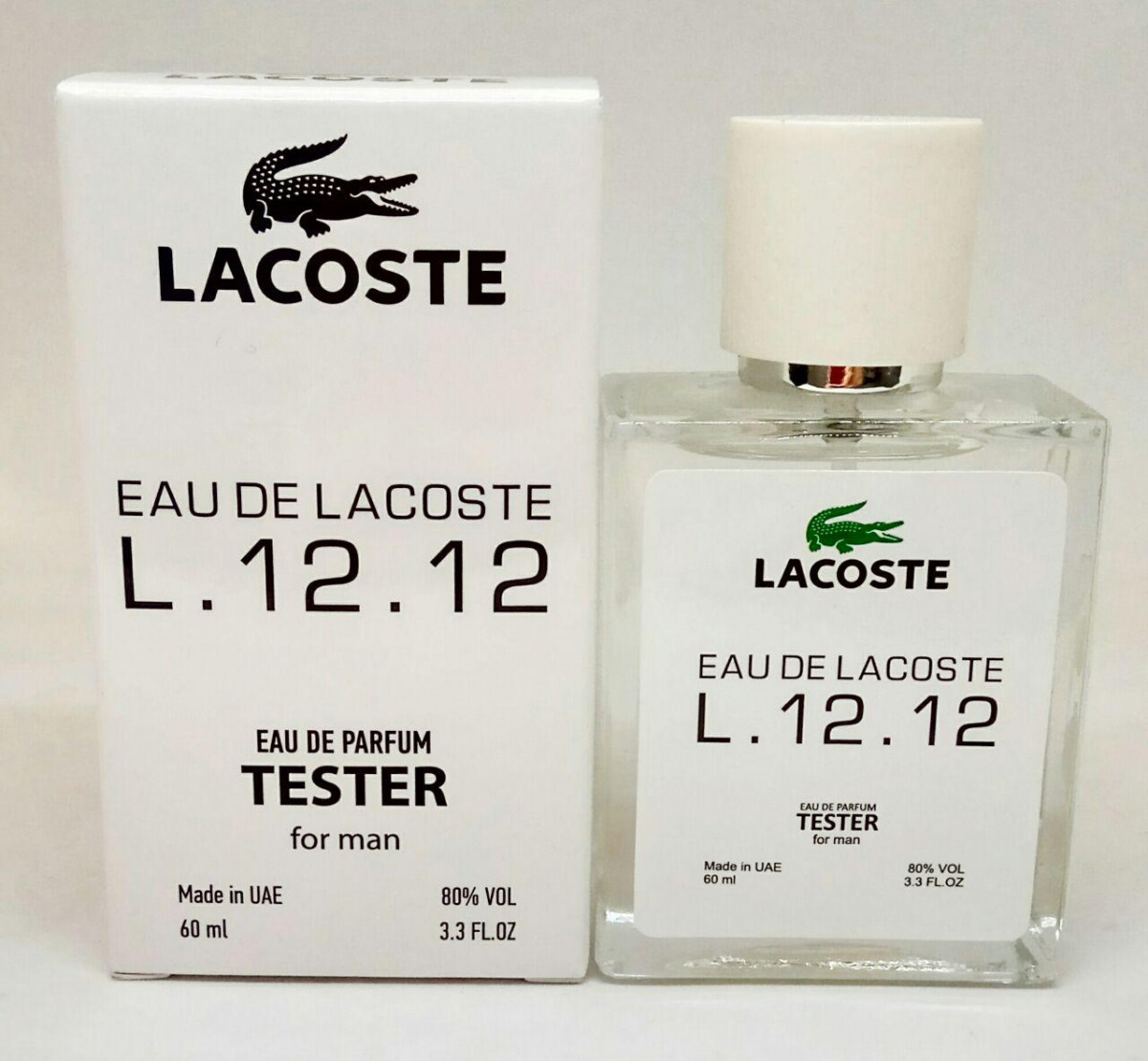 Lacoste L. 12.12 Blanc - Quadro Tester 60ml