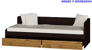 Шухляда висувна для Ліжко Соната-800 (к-кт) Венге + крафт золотий, фото 2