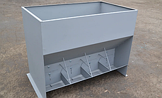 Годівниця для свиней на відкорм 8 секцій 500 л 30-60 голів, фото 2