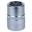 Насадка шестигранна 3/4" 22мм CrV ULTRA (6075222)   Luxprice, фото 3