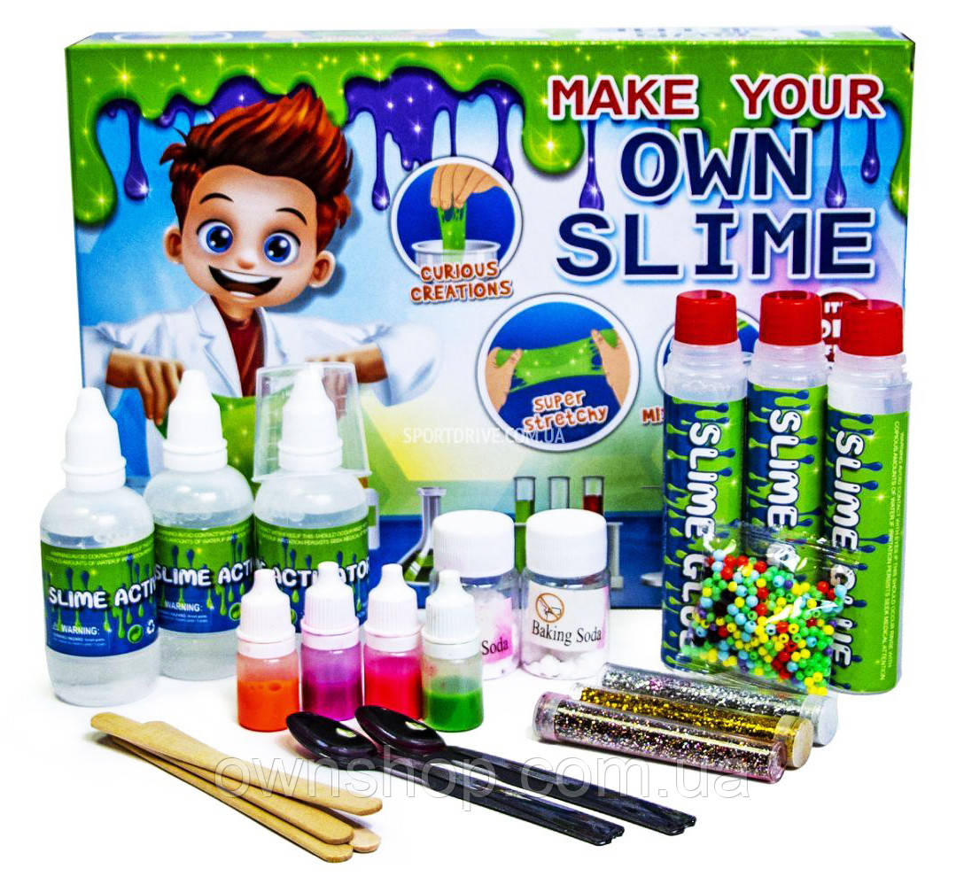 Дитячий набір для виготовлення слаймів 010, фото 1