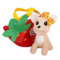 Собачка Кикки в сумочке, интерактивная игрушка 16 см, M 3699