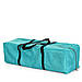 Манеж-ліжечко для малюків ME 1016 SAFE MINT ZIGZAG, фото 3