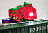 Дитячий новорічний подарунковий набір паровозик із вагончиками, 13 предметів, фото 6