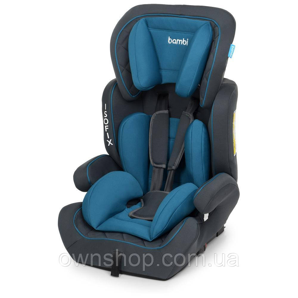 Дитяче автокрісло ISOFIX ME 4250 Blue, група 1,2,3, до 36 кг, фото 1