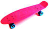 Пенніборд Nickel 27" рожевий, матові колеса, фото 2