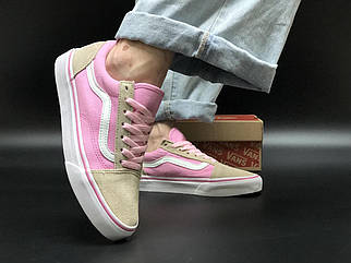 Рожеві жіночі Кеди Vans Old Skool