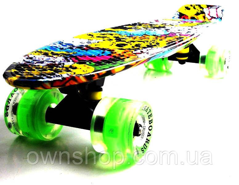 Пенніборд 22" Skateboards JOKER, ЩО ВІТУЄ КОЛЕСА!