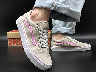 Жіночі сірі Кеди Vans Old Skool