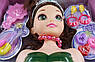 Дитячий манекен-ляшка для створення зачісок і макіяжу В369, фото 5