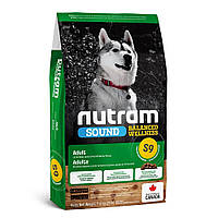 Nutram S9 Sound Balanced Wellness Natural Lamb Adult Dog - сухой корм для взрослых собак с ягненком 11.4кг