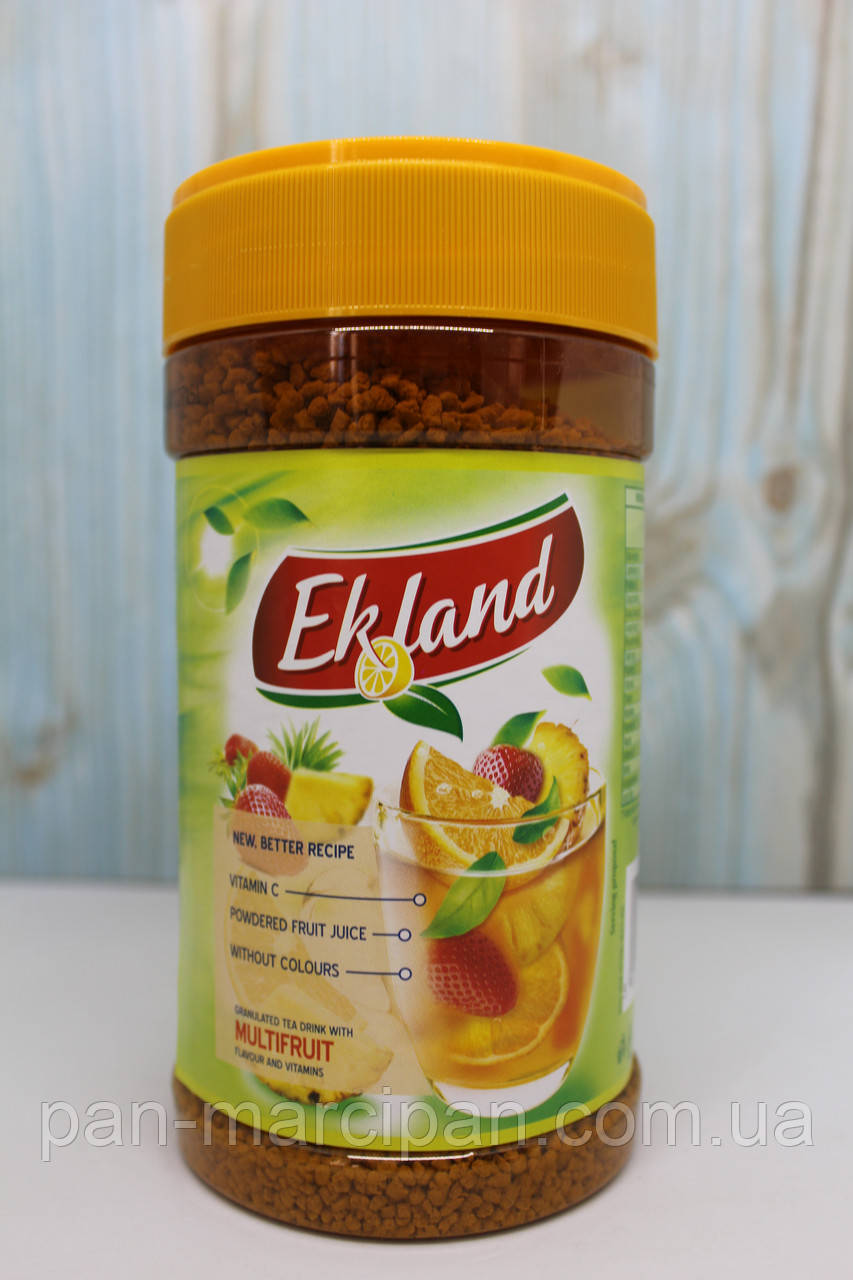 Чай розчинний Ekland Multifruit 350 г (банку), фото 1