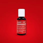 Гелевий барвник Chefmaster Супер червоний ( Super Red ) 20 грам