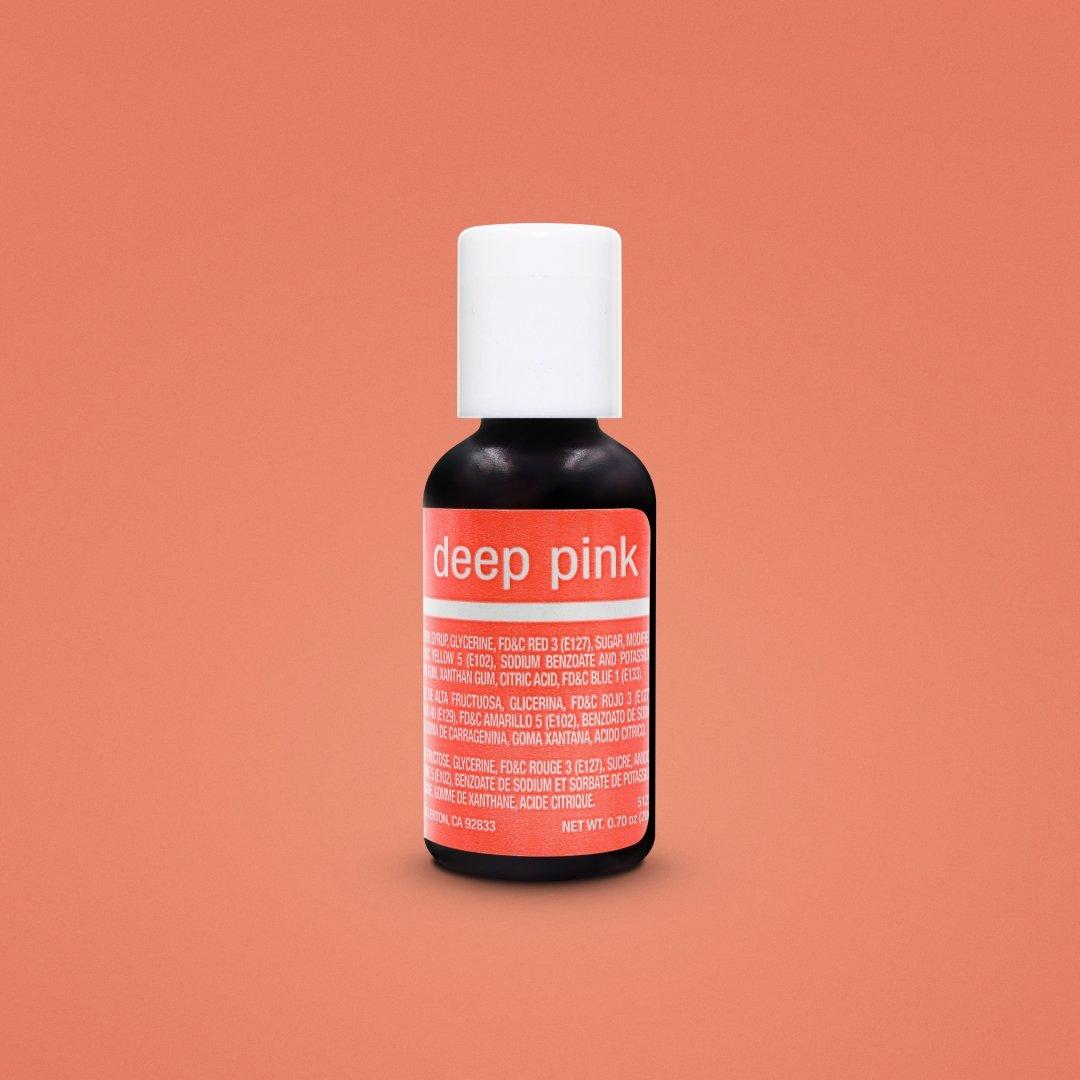 Гелевий барвник Chefmaster Темно рожевий ( Deep Pink ) 20 грам