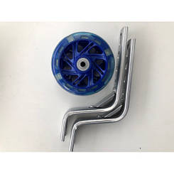 Доп. колеса світні12-20 (пластик/метал) Синій