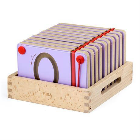 Набір для навчання Viga Toys Вчимося писати цифри (50339), фото 1