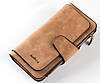 Стильний замшевий гаманець клатч (19 х 10,5 х 2 см) Baellerry Forever Чорний / Жіночий гаманець із еко замші, фото 7