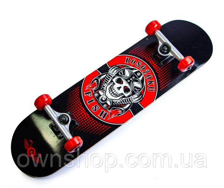 Дерев'яний скейтборд SKATEBOARD BOSOZOKU, 79*20 см, клен, фото 1