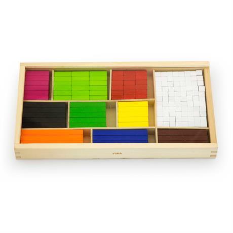 Набір для рахунку Viga Toys Дерев'яні палички Кюізенера, 308 шт. (56166)