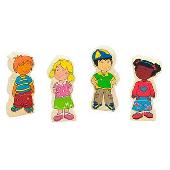 Набір магнітів Viga Toys Діти магнітні фігурки(59699VG), фото 3