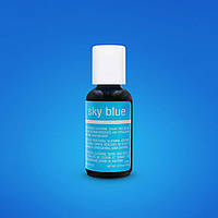Гелевий барвник Chefmaster Небесно-блакитний ( Sky Blue ) 21 грам