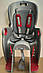 Дитяче велосипедне крісло TILLY Maxi T-831/1, 3-х точкові ремені, регулювання висоти підставки ніг, 12-22 кг, фото 9
